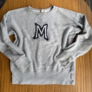 Vintage Ebbets Field Flannels Sweatshirt Men’s S Letterman M